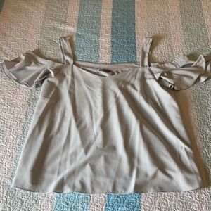 Charlotte Russe Cold Shoulder Blouse